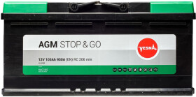 Аккумулятор Vesna 6 CT-105-R Stop&Go AGM 314105