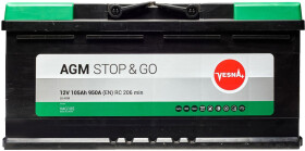 Акумулятор Vesna 6 CT-105-R Stop&Go AGM 314105