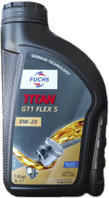Моторное масло Fuchs Titan GT1 Flex 5 0W-20 синтетическое