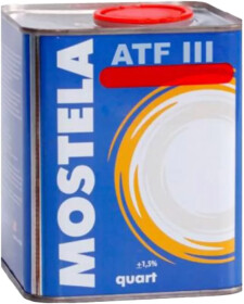 Трансмиссионное масло Mostela ATF III