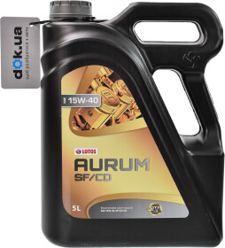 Моторное масло LOTOS Aurum 15W-40 минеральное