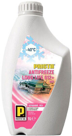 Готовый антифриз Prista Long Life G12+ красный -40 °C