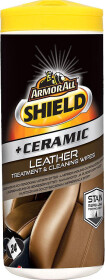 Салфетки ArmorAll Shield + Ceramic Leather Treatment & Cleaning Wipes E303507600 из нетканого материала 24 шт