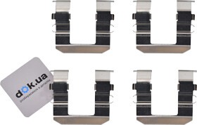 Комплектующие дисковых тормозных колодок Bosch 1 987 474 444