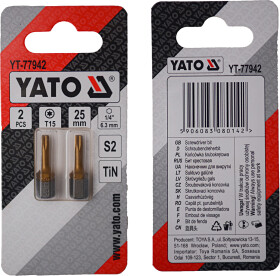Набор бит Yato YT-77942 2 шт.