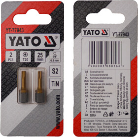 Набор бит Yato YT-77943 2 шт.
