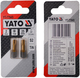 Набор бит Yato YT-77945 2 шт.
