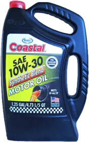 Моторное масло Coastal Synthetic Blend 10W-30 полусинтетическое