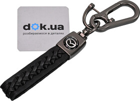 Брелок Vitol з логотипом Mazda чорний 60370