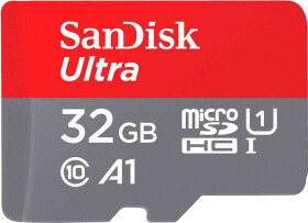 Карта памяти SanDisk Ultra microSDHC 32 ГБ с SD-адаптером SDSQUA4-032G-GN6IA