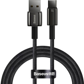 Кабель Baseus Tungsten Gold CAWJ000001 USB - type-C 1 м