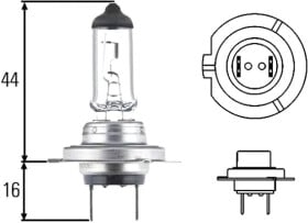Автолампа Bosma Heavy Duty Long Life H7 PX26d 55 W 1518