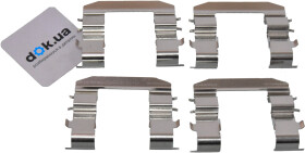 Компоненти дискових гальмівних колодок Frenkit 901708