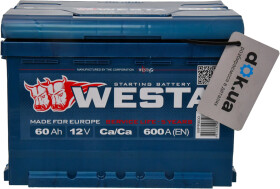 Аккумулятор Westa 6 CT-60-R Premium WPR600