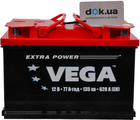 Аккумулятор VEGA 6 CT-77-R Econom V77062013