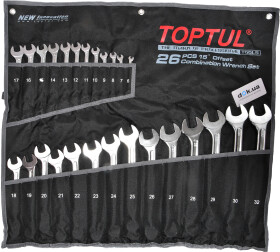 Набір ключів ріжково-накидних Toptul GPAW2601 6-32 мм 26 шт