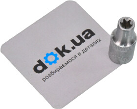 Торцева головка Rockforce RF-52606 E6 1/4