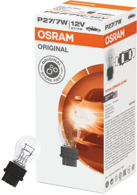 Автолампа Osram Original P27/7W W2,5x16d 27 W прозрачная os3157