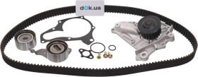 Комплект ремня ГРМ + помпа Gates KP15202XS