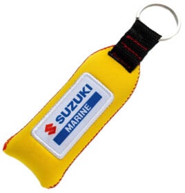 Брелок Suzuki Marine с логотипом желтый 990F0-SMFK1-000