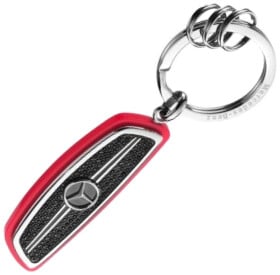 Брелок Mercedes-Benz с логотипом красный + черный B66952739