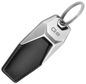 Брелок VAG Q8 сірий + чорний 3181900618