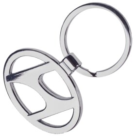 Брелок Vitol с логотипом Hyundai серый 00000031609