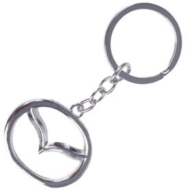 Брелок Vitol с логотипом Mazda серый 00000031612