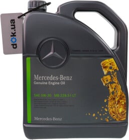 Моторное масло Mercedes-Benz / Smart MB 228.51 5W-30 синтетическое