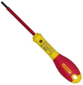 Отвертка диэлектрическая Stanley FatMax VDE 1000V 0-65-411 SL 3.5