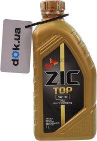 Моторна олива ZIC Top 5W-30 синтетична