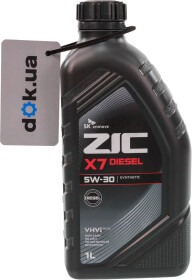 Моторное масло ZIC X7 Diesel 5W-30 синтетическое