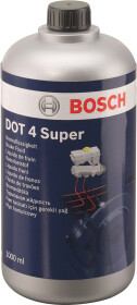 Тормозная жидкость Bosch Super DOT 4 пластик