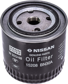Масляный фильтр Nissan / Infiniti 15208BN30A