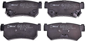 Тормозные колодки Meyle 025 236 7315/W