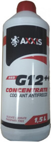 Концентрат антифриза Axxis Concentrate G12++ красный