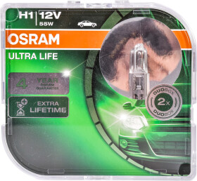 Лампа дальнего света Osram 64150ULT-HCB