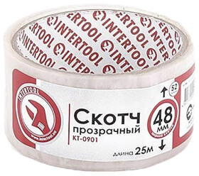 Скотч Intertool kt0901 48 мм x 25 м