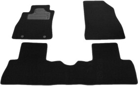 Комплект ковриков Pro-Eco X PE1090132 черный без логотипа