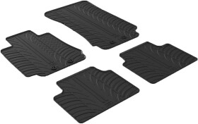 Комплект килимків GledRing GR0567 чорний