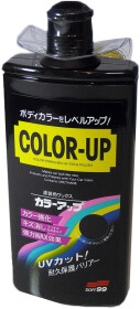 Цветной полироль для кузова SOFT99 Color-Up черный