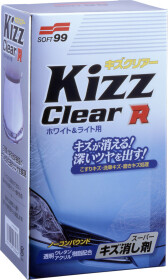 Кольоровий поліроль для кузова SOFT99 Kizz Clear R світлі відтінки