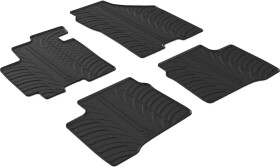 Комплект килимків GledRing GR0628 чорний