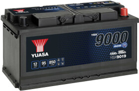 Аккумулятор Yuasa 6 CT-95-R AGM Start Stop YBX9019