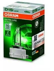 Автолампа Osram Xenarc Ultra Life D1S PK32d-2 35 W прозрачная 66140ult