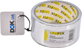Металлизированный скотч UNIFIX AL-5010 50 мм Х 10 м