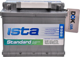 Акумулятор Ista 6 CT-60-R Standard 5600404