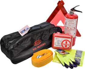 Набор автомобилиста Poputchik 01-055-K черный Kia