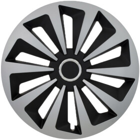 Комплект колпаков на колеса JESTIC Fox Ring Mix цвет серебристый + черный
