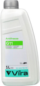Готовый антифриз VIRA G11 зеленый -40 °C